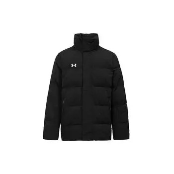 Under Armour сплошной цвет повседневный пуховик с воротником-стойкой и длинными рукавами верхняя одежда унисекс черный 23600802-001 L