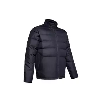 Under Armour Сплошной цвет Пуховик с воротником-стойкой Мужская верхняя одежда Черный 1342702-001 M