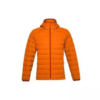 Under Armour Сплошной цвет с капюшоном Мужская верхняя одежда Оранжевый 1355858-850 XL