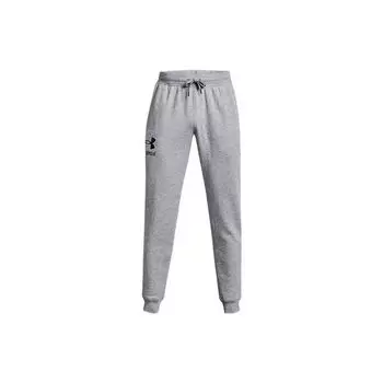 Under Armour Сплошной цвет с логотипом и флисовыми джоггерами Мужские брюки Светло-серые 1373411-035 M