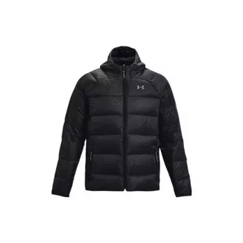 Under Armour сплошной цвет спортивный повседневный пуховик с капюшоном мужская верхняя одежда черный 1372651-001 M