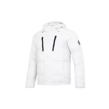 Under Armour сплошной цвет спортивный повседневный пуховик с капюшоном мужская верхняя одежда белый 1375437-112 L