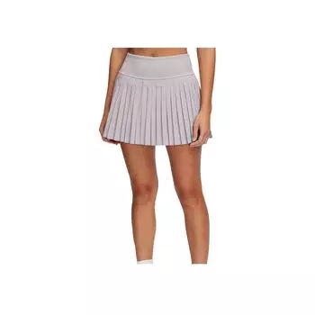 Under Armour Sport Skort Fashion Versatile Comfortable Classic Casual Skirt Women Skirts Dawn-Gray-Pink 1390157-009 M