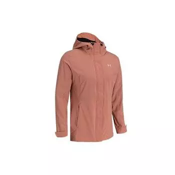 Under Armour Спортивная флисовая куртка с капюшоном для скалолазания на открытом воздухе «три в одном» женские куртки розово-красного цвета 1364593-661 S