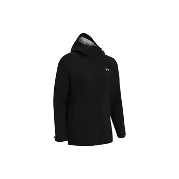 Under Armour Спортивная куртка 3-в-1 для альпинизма на флисовой подкладке с капюшоном Женская верхняя одежда Черный 1364593-001 XS