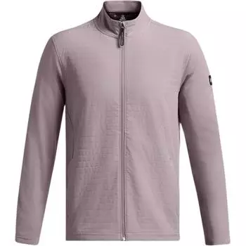 Under Armour Спортивная куртка Drive Pro Storm с воротником-стойкой на молнии для мужчин, куртки Fatigue-Gray 1387119-015 S