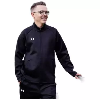 Under Armour Спортивная куртка на молнии со стойкой воротником Унисекс Куртки Черный 24600407-001 S