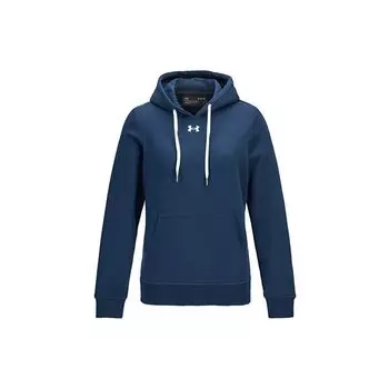 Under Armour Спортивная повседневная трикотажная толстовка с капюшоном для тренировок Женская толстовка Academy-Blue 21600304-408 XL