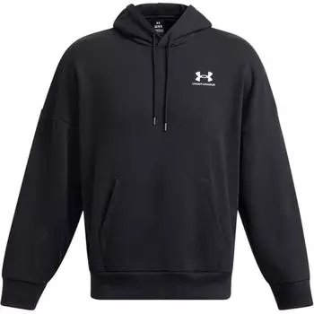 Under Armour Спортивная толстовка с капюшоном и длинным рукавом, мужская толстовка, черная 1388020-001 L