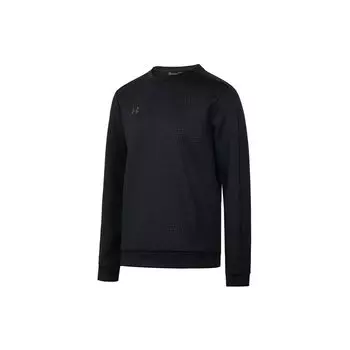 Under Armour Спортивная трикотажная толстовка с градиентным светоотражающим логотипом, мужская толстовка, черная 22600303-001 L