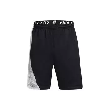 Under Armour Спортивные баскетбольные шорты Curry Splash Color Block, мужские шорты, черные 1374303-001 S