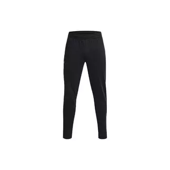 Under Armour Спортивные брюки с дышащими манжетами и логотипом, мужские, черные 1369472-001 S