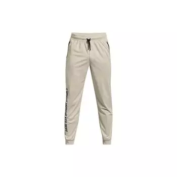 Тренировочные брюки Under Armour Sportstyle с принтом логотипа, мужские, коричневые, 1370501-279 XL