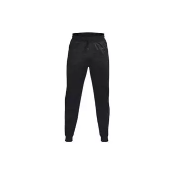 Under Armour Спортивные однотонные спортивные штаны для бега, мужские, черные 1376978-002 S
