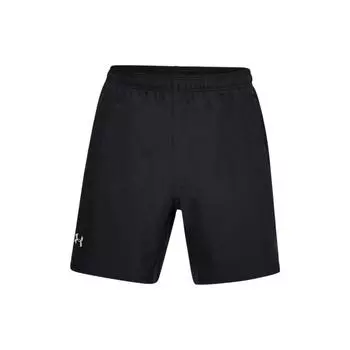 Under Armour Спортивные шорты с логотипом и светоотражающими вставками, мужские шорты, черные 1305198-001 L