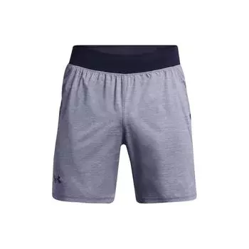 Under Armour Спортивные шорты с логотипом и цветными блоками, прямые, мужские, темно-синие 1376510-410 XL