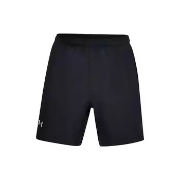 Under Armour Спортивные шорты с логотипом и светоотражающими вставками, мужские шорты, черные 1305198-001 M