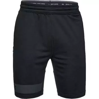 Under Armour Спортивные шорты с принтом логотипа, мужские шорты, черные 1309956-001 M