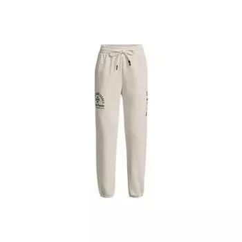 Under Armour Спортивные штаны на шнуровке с графическим принтом Project Rock Женские плавки цвета слоновой кости 1379004-130 M