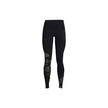 Under Armour Спортивные тренировочные брюки для фитнеса с забавным рисунком, женские брюки черного цвета 1362717-001 XL