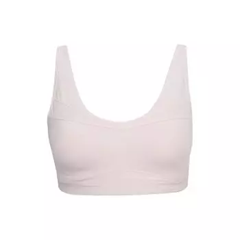 Under Armour Спортивный бюстгальтер SmartForm Solid с регулируемыми бретелями и логотипом, женский спортивный бюстгальтер, розовый 1373826-675 S