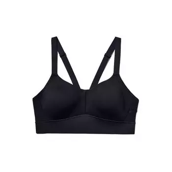 Under Armour Спортивный бюстгальтер UA Padded Training - средняя поддержка, женское нижнее белье, черный 1317098-001 S