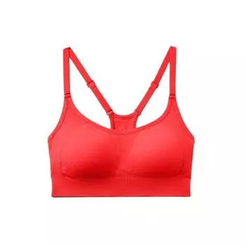 Under Armour Спортивный бюстгальтер Vanish для тренировок низкой интенсивности, женское нижнее белье, красный 1346685-629 S