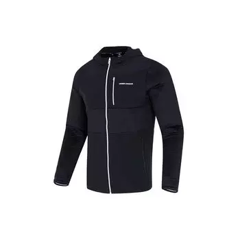 Under Armour Sports Casual Woven Hooded Jacket Men Jackets Black 1379722-001 M