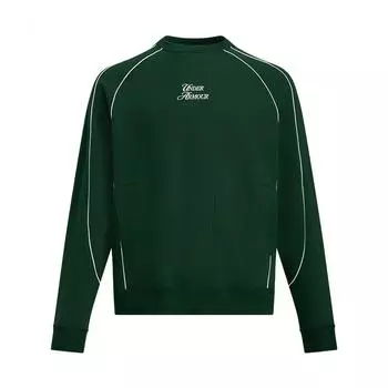 Under Armour Sports Club Fleece Спортивный Повседневный Прочный Свитшот с Длинным Рукавом Мужской свитшот Лесной-Зеленый 6005893-301 M