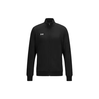 Under Armour Sports Leisure Knitted Training Competition Jacket Women jackets Black 21600308-001 L