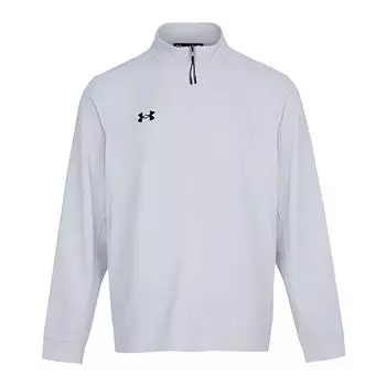 Under Armour Sports Series Womens Training Logo Pattern Outdoor Casual Sports Pullover Jacket Unisex Jacket Gray 24500402-009 M