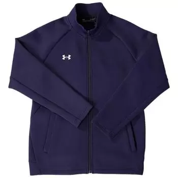 Under Armour Sports Stand Collar Zipper Casual Fashion Jacket Men jackets Navy-Blue 24600407-409 S