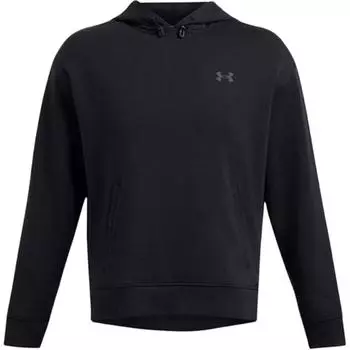 Under Armour Sportsstyle Vqc Fleece Hooded Pullover Long Sleeve Sweatshirt Men Sweatshirt Black 1389477-001 XL