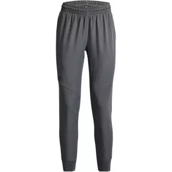 Under Armour Sportstyle Elite Comfortable Fashion Sports Jogger Pants Women bottoms Asphalt-Gray Black 1376966-012 XL