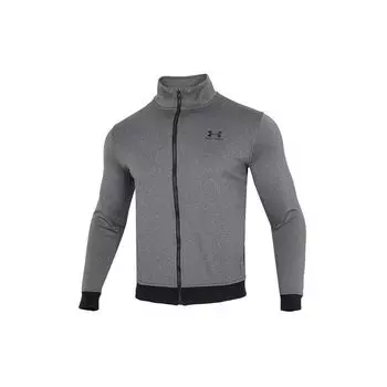 Under Armour Sportstyle Трикотажная повседневная куртка с воротником-стойкой Мужские куртки Темно-серые 1329293-090 M