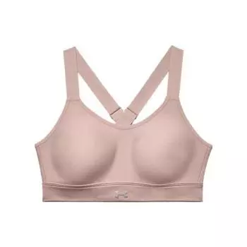 Under Armour Ss22 Continuum Solid U-образный Crossback высокоинтенсивный спортивный бюстгальтер для тренировок женское нижнее белье розовый 1372557-667 S