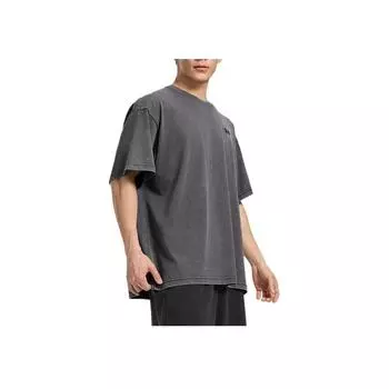 Under Armour SS25 Camping Series Fashion Simple Stylish Trendy Short Sleeve T-Shirt Unisex Tops Dark-Gray 15236147-0052 S