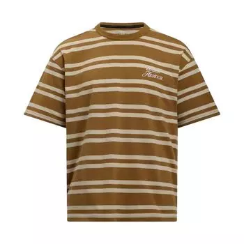 Under Armour SS25 Casual Series Sports Club Color Block Fashion Versatile Sports Short Sleeve T-Shirt Unisex Tops Coyote-Brown 6006003-498 XL