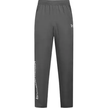 Under Armour Ss25 Ef Perf Graphic Logo Mid Rise Loose Fit Sports Pants Men pants Rhino-Gray 6007559-025 L
