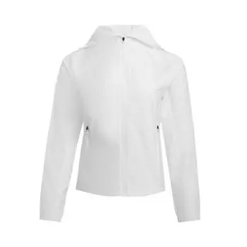 Under Armour SS25 Fashion Comfortable Casual Jacket Women Jacket White 6007543-100 L