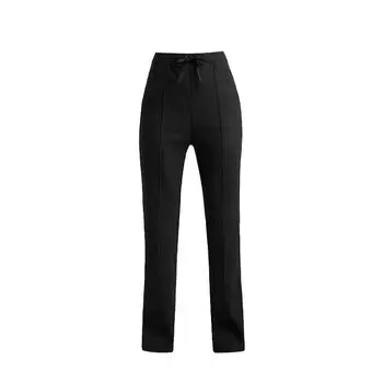 Under Armour SS25 Fashion Versatile Lace-Up Solid Color Comfortable Casual Pants Women pants Black 6005987-001 S