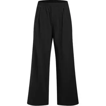 Under Armour SS25 Free Series Comfortable Simple Solid Color Casual Sports Long Pants Women bottoms Black 6000276-001 XS