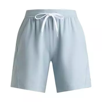 Under Armour Ss25 Her Knitted Casual Comfortable Versatile Lace-Up Sports Shorts Women shorts Sky-Blue 6005992-465 XS
