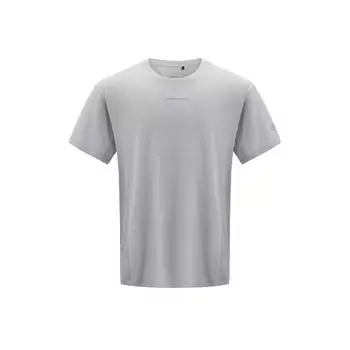 Under Armour SS25 Hiking Series Casual Sports Breathable Round Neck Moisture-Wicking Quick-Dry Short Sleeve T-Shirt Men Tops Light-Gray 15215107-0104 L