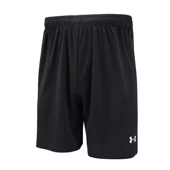 Under Armour SS25 Mens Outdoor Series Logo Solid Loose Fit Quick-Dry Breathable Knitted Sports Shorts Men shorts Black 25500218-001 S