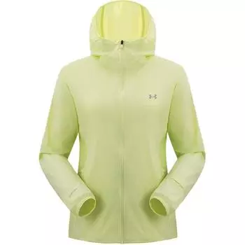 Under Armour SS25 Серия для трейлраннинга Модная Удобная Универсальная Куртка с капюшоном Женские куртки Цвет маття-зеленый 15224215-0120 M