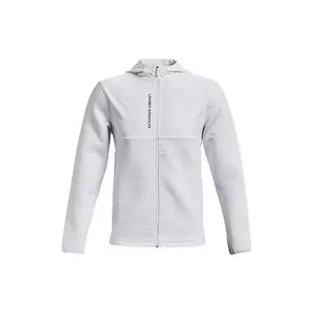 Under Armour Storm Daytona Куртка с капюшоном для гольфа на молнии во всю длину Мужские куртки обычного кроя белые 1366279-100 XXXL