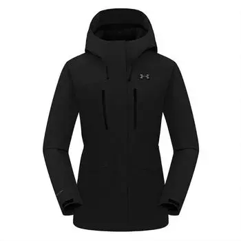 Under Armour Storm Urban Outdoor Series Stylish Simple Trendy Down Jacket Women Outerwear Dark-Black 14422251-0033 M