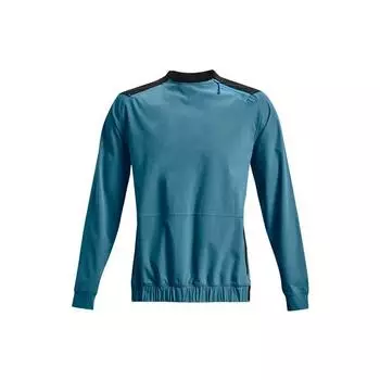 Under Armour Эластичная тканая толстовка Crew Training Sweatshirt мужская толстовка синяя 1366193-597 XXL