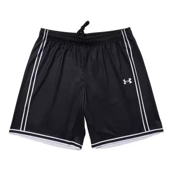 Under Armour Striped Breathable Casual American Loose Fit Sports Pants Basketball Pants Men bottoms Black 25500222-001 XS